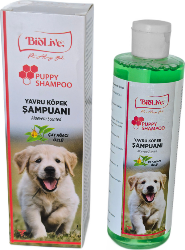 Biolive Puppy Çay Ağacı Özlü Yavru Köpek Şampuanı 200ml - Image 1