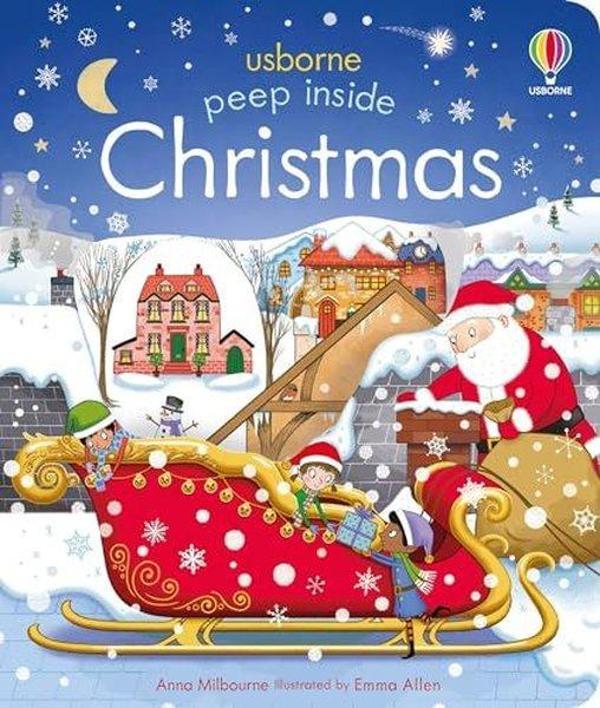 Peep Inside Christmas - Usborne - Image 1