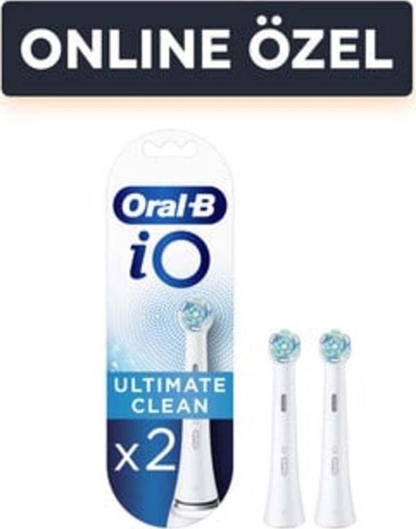 Oral-B Io Clean White Şarjlı Fırça Başlığı 2'li ( 1 ADET ) - Image 1