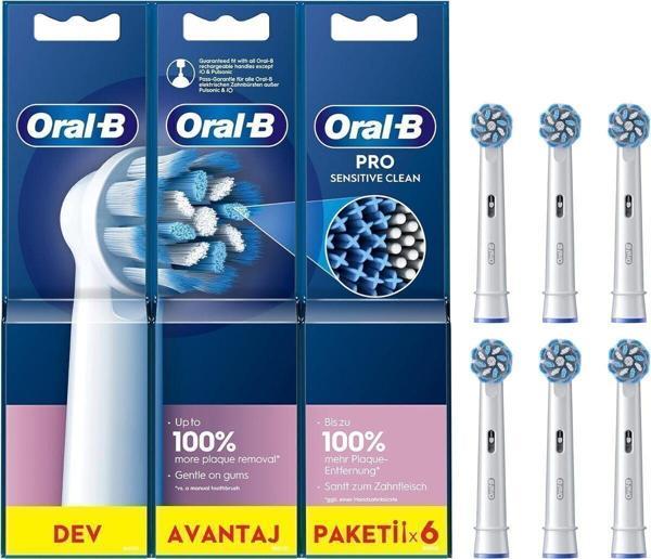 Store Sensitive Şarjlı Diş Fırçası Yedek Başlığı 6'lı Yeni Mdl 976538 - Image 1
