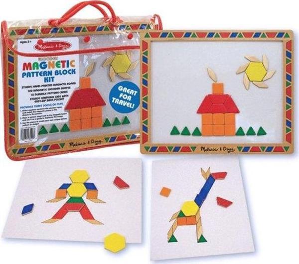 Melissa & Doug Ahşap Mıknatıslı Tahta - Şekiller - Image 1