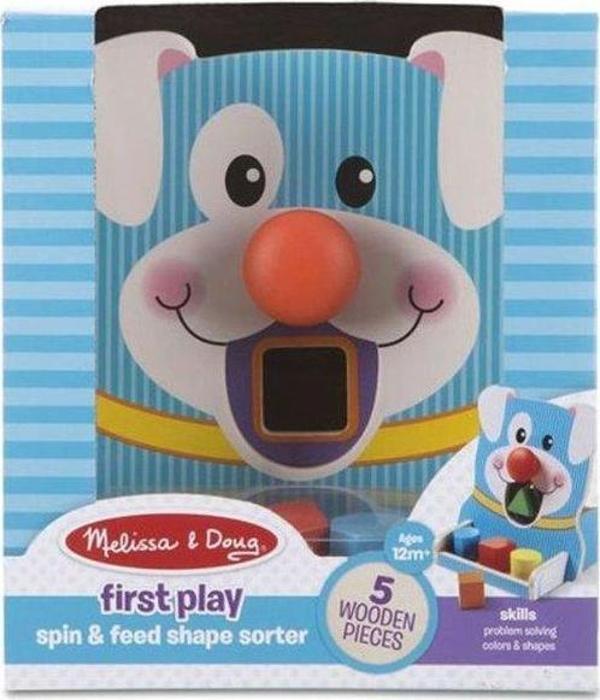 Melissa & Doug Ahşap Döndür Ve Besle - Şekiller - Image 1