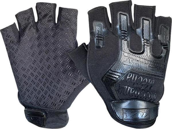 1107 Mechanix Parmaksız Eldiven Siyah - Image 1