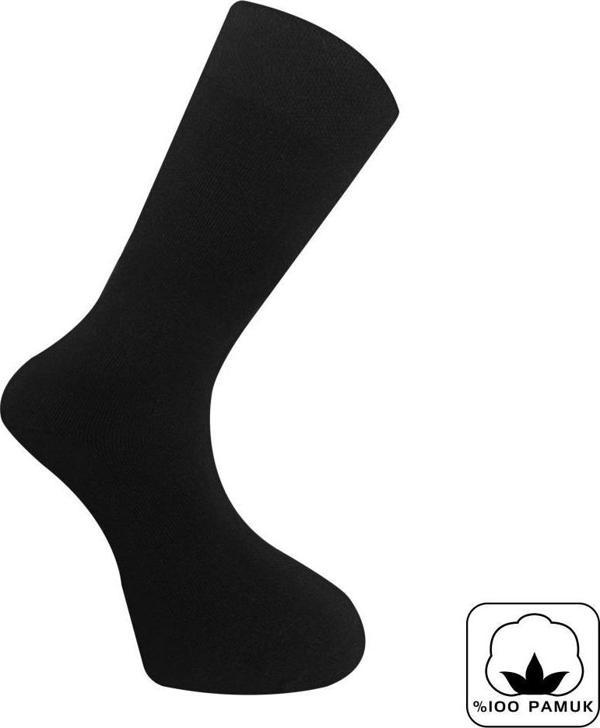 Pro Çorap Asker Havlu Erkek Çorabı Siyah 41-44 (14602) - Image 1
