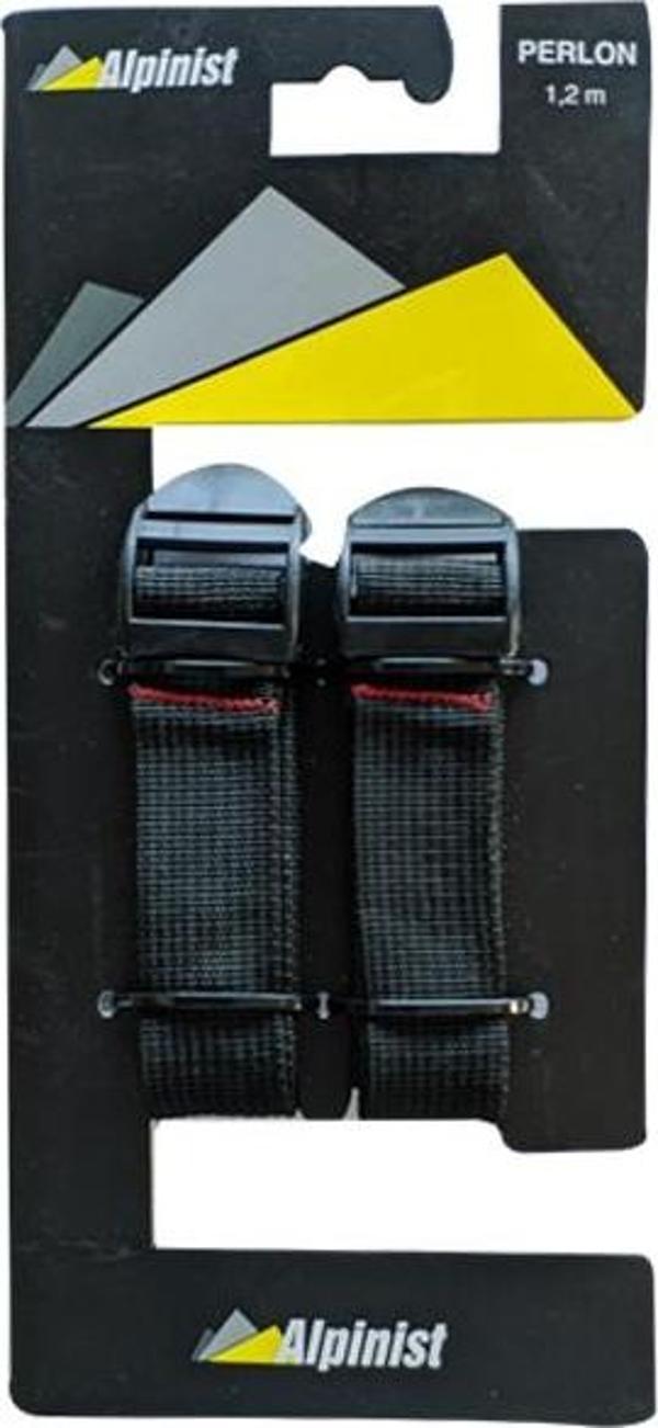 Alpinist Perlon Bant 120 cm Siyah - Image 1