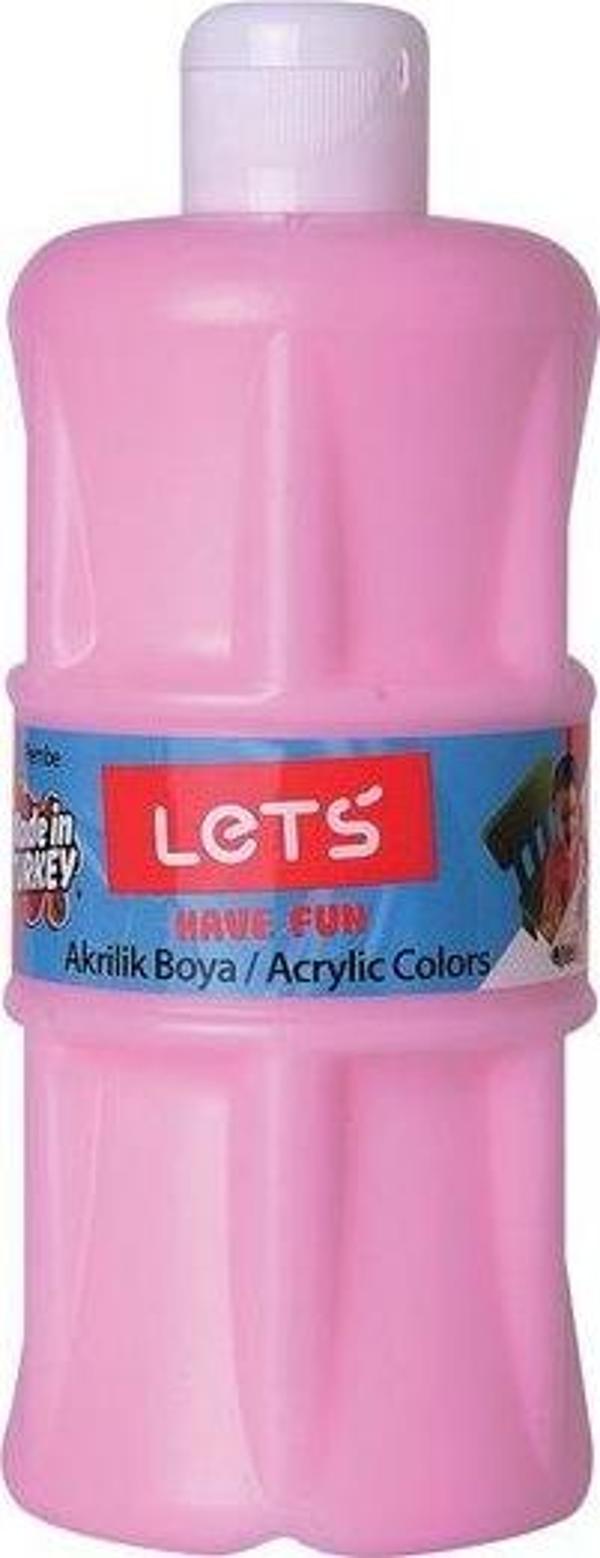 Lets Akrilik Boya 500 ml Pembe L-5304 - Image 1
