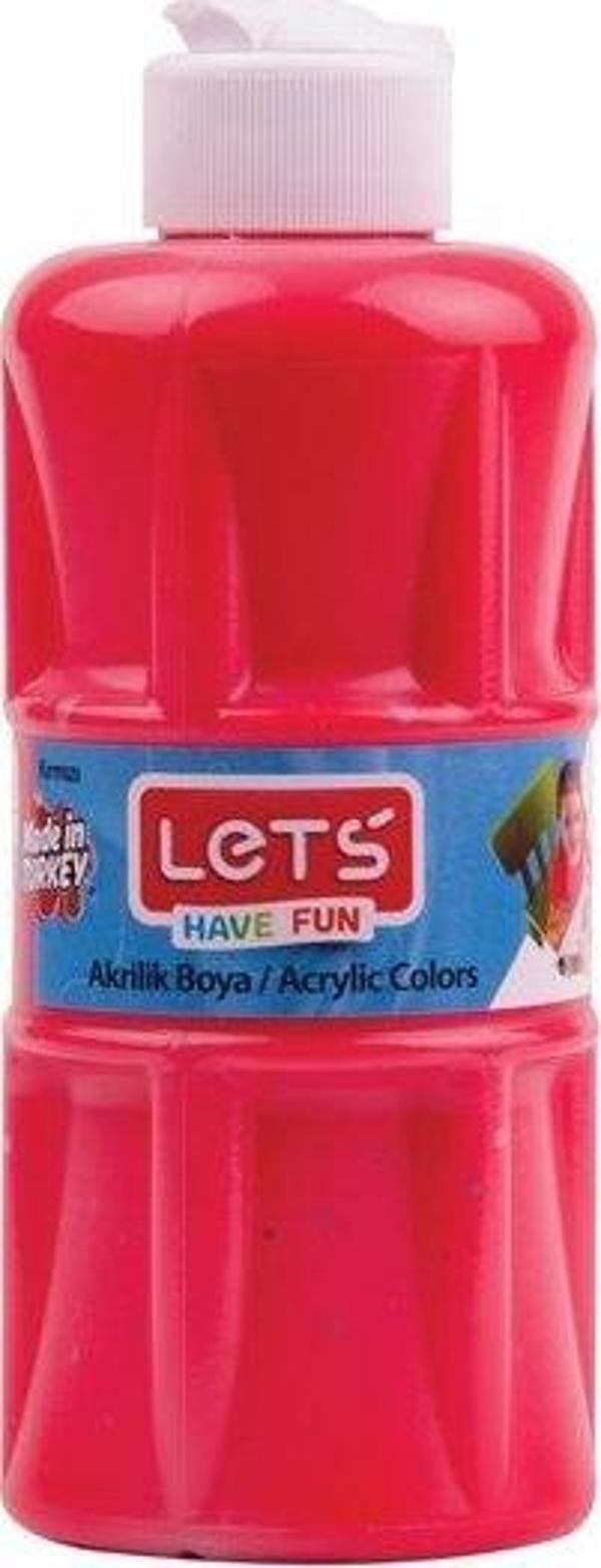 Lets Akrilik Boya 250 ml Kırmızı L-5704 - Image 1