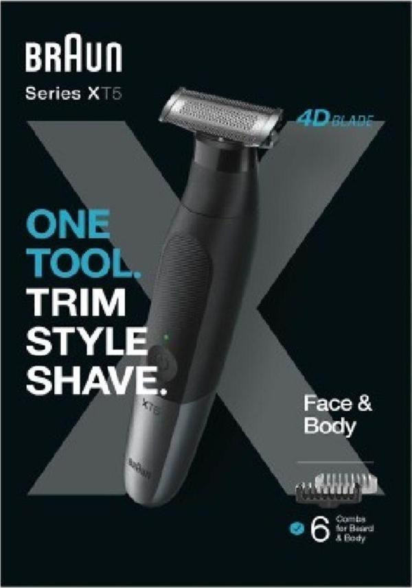Braun Xt 5200 New Series Saç Sakal Şekilledirme Ve Tıraş Makinesi - Image 1