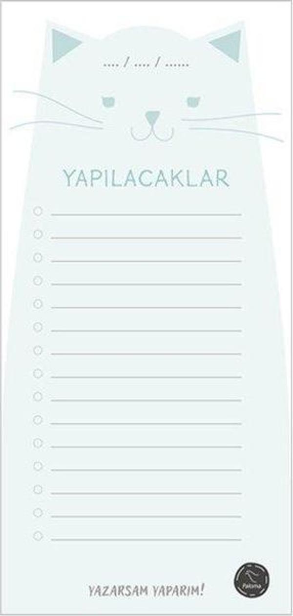 Paloma Yayınevi Paloma Kedili Yapılacaklar Bloknot - Image 1