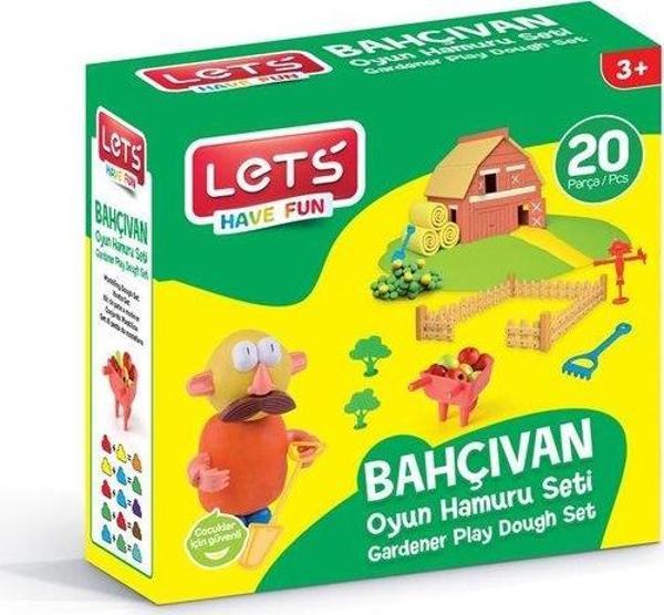 Lets Oyun Hamuru Bahçivan Seti L9107 - Image 1