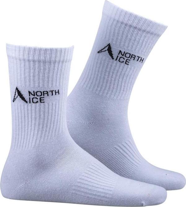 North Ice Tenis Çorabı BEYAZ - Image 1