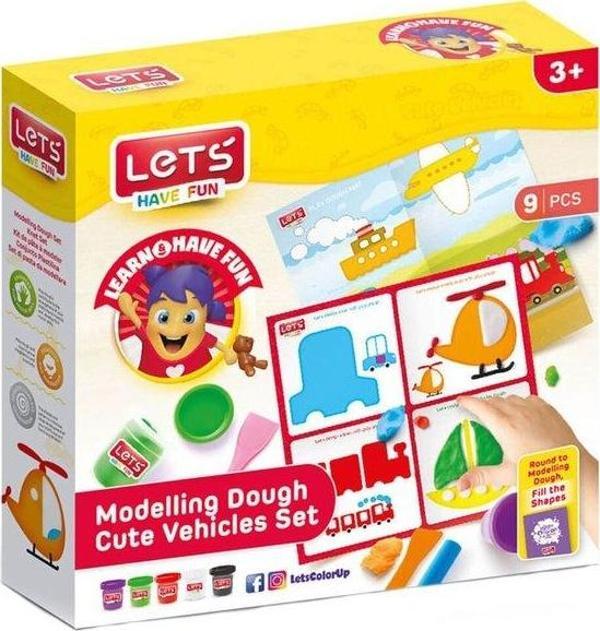 Lets Sevimli Araçlar Oyun Hamuru Matı L9008 - Image 1