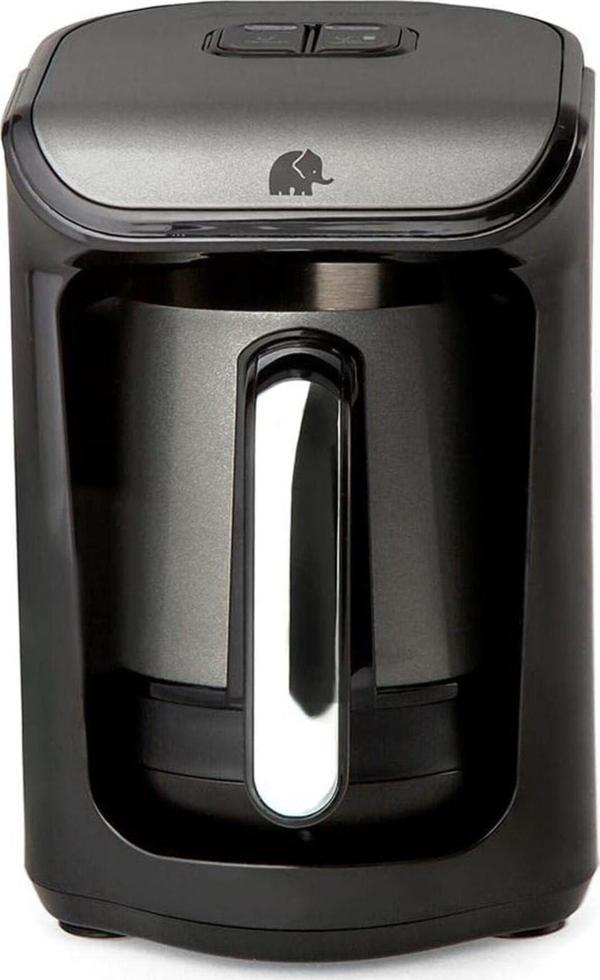 Nohar Jumbo X Homend Joy 1884h Inox Sütlü Içecek Hazırlama Fonskiyonlu Türk Kahve Makinesi, Antrasit - Image 1