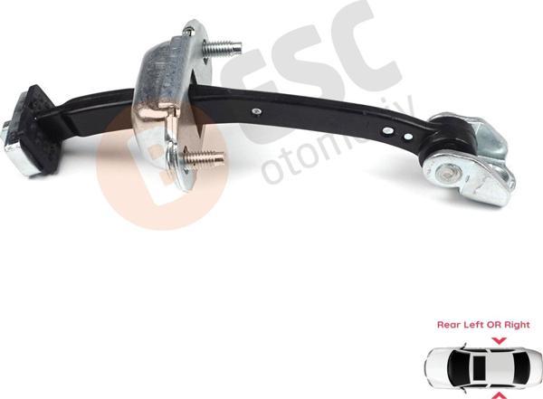 Citroen C4 MK1 2004-2011 Picasso İçin Arka Sağ veya Sol Kapı Gergi Yayı 9181H7 - Image 1