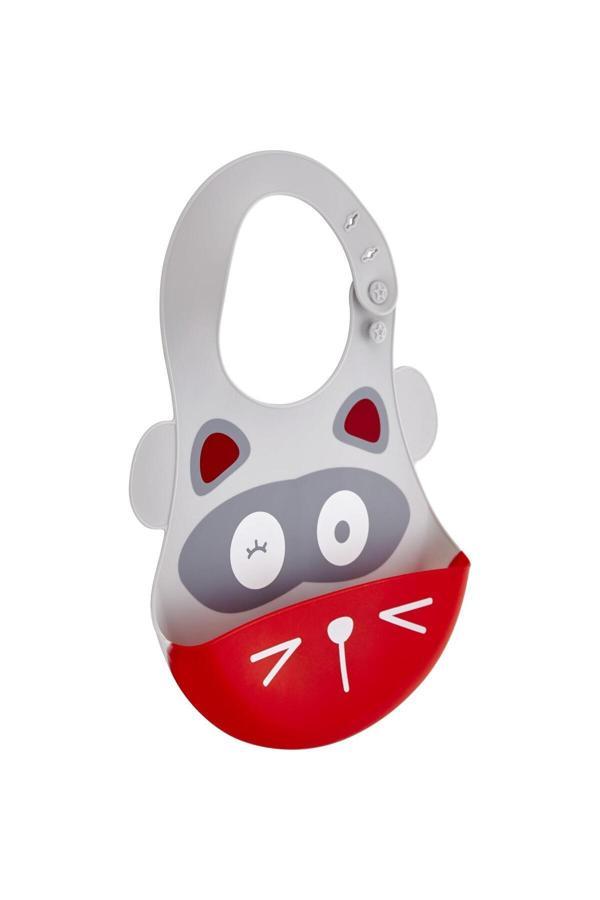 Babyjem Silikon Önlük Gri - Image 1