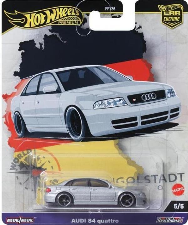 Hot Wheels Premium Car Culture Audi S4 Quattro HRV81 - Image 1