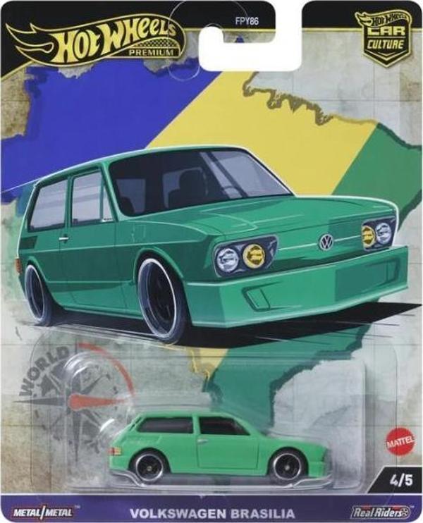 Hot Wheels Premium Car Culture Volkswagen Brasilia HRV82 - Image 1