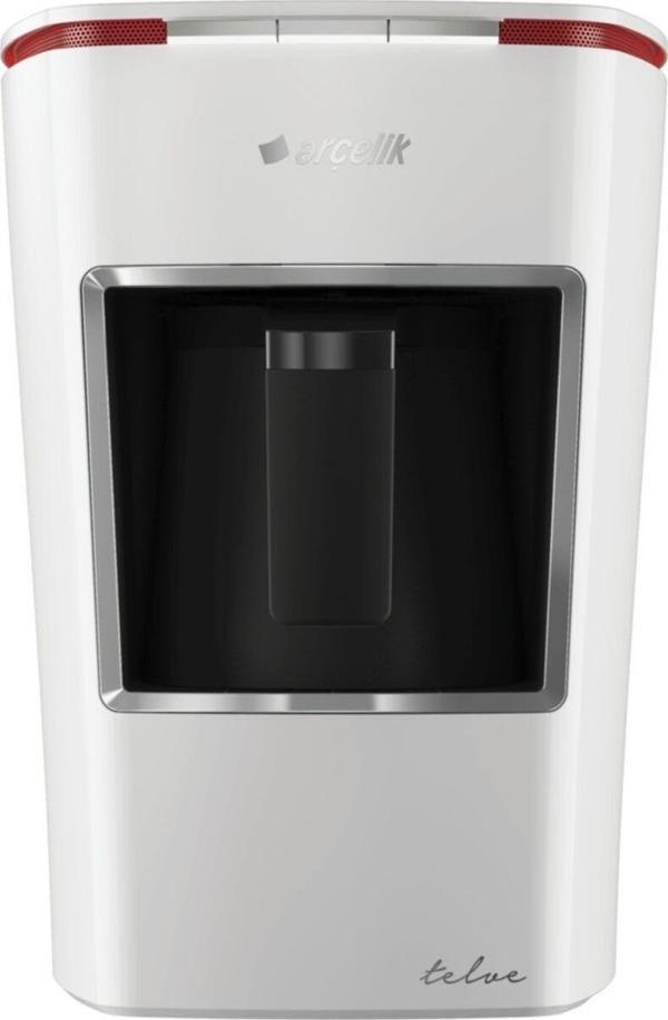 Arçelik K 3400 Beyaz Midi Telve Türk Kahve Makinesi 670 Watt Su Hazneli - Image 1