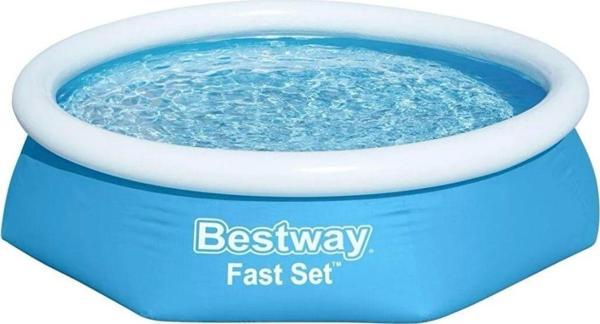 Bestway Şişme Bahçe Havuzu Aile Çocuk Yetişkin Büyük Şişme Havuz 244 X 61 cm - Image 1
