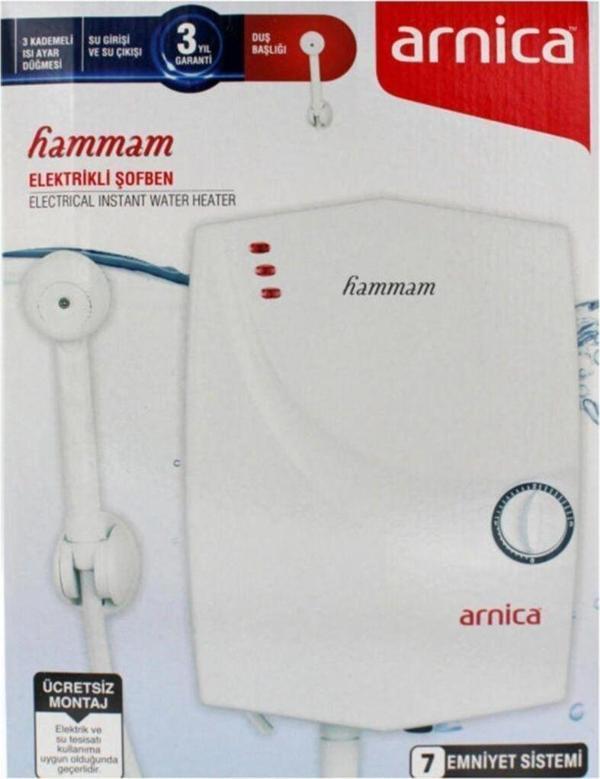 Arnica Elektrikli Şofben Hammam - Image 1