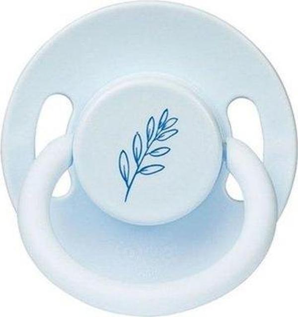 Wee Baby Pure Kauçuk Uçlu Emzik No:3 Mavi - Image 1