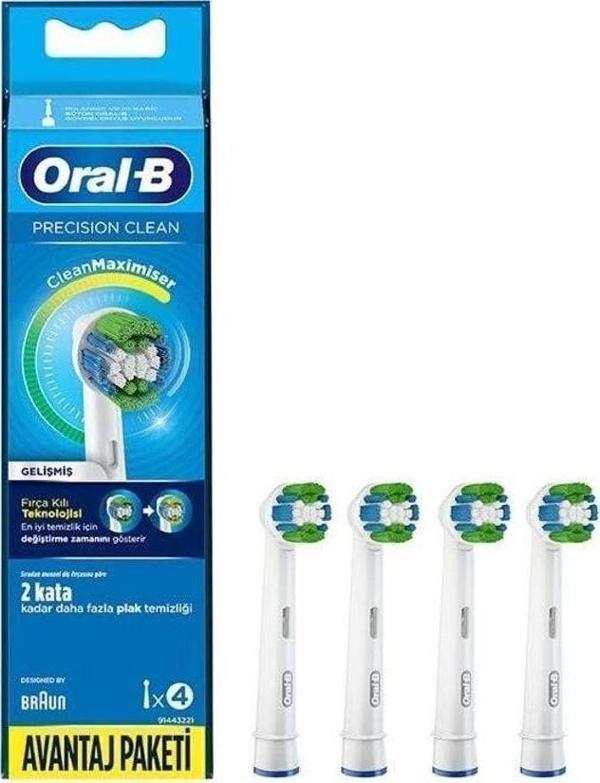 Braun Eb20 3+1 Oral-b Yedek Diş Fırçası - Image 1