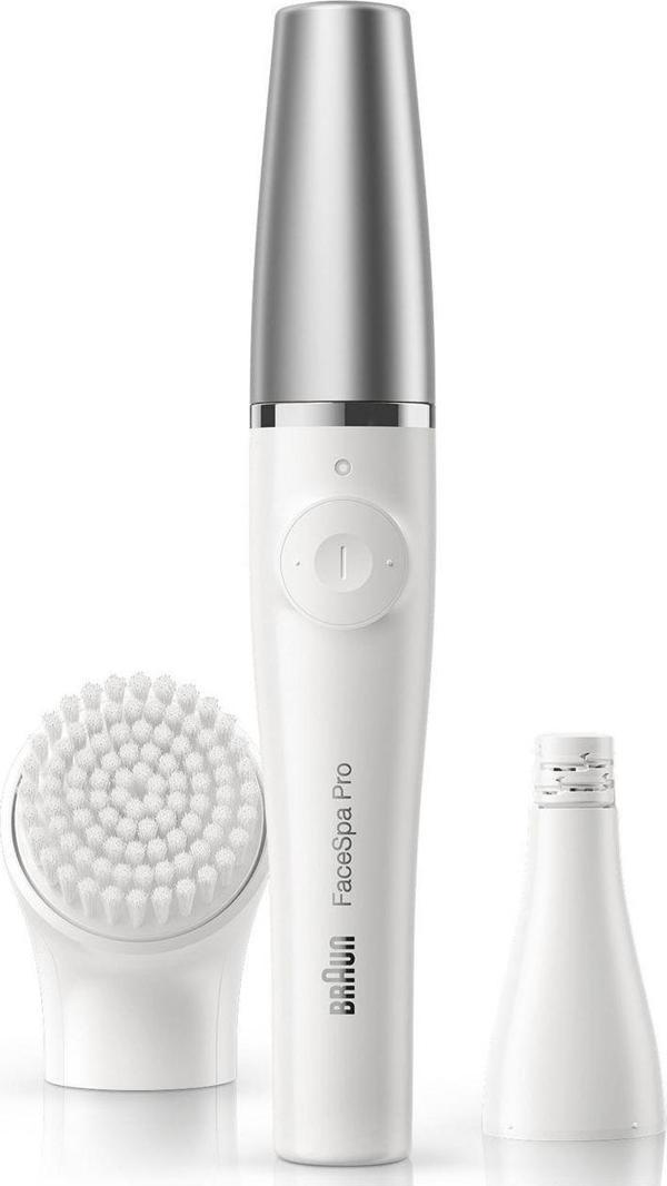Braun FaceSpa Pro 910 Şarjlı Yüz Epilatörü Beyaz/Gümüş - Image 1