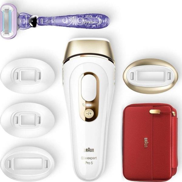 Braun Silk Expert Pro 400.000 Atımlı 4 Başlıklı Yeni Nesil Ipl + Tasarım Çanta - Image 1