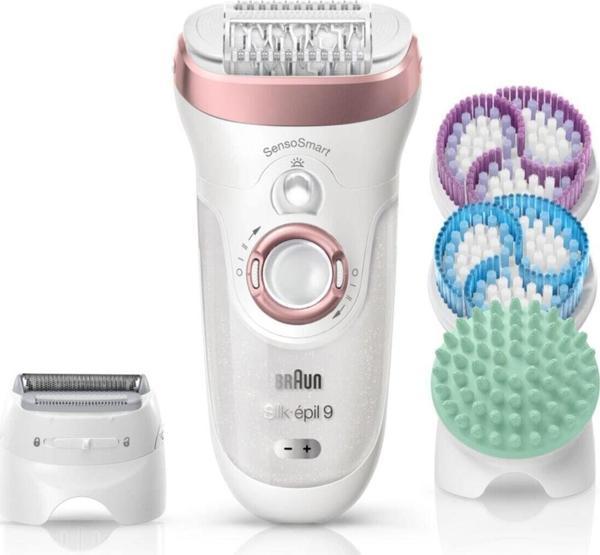 Braun Silk-épil 9 9897 Sensosmart Epilatör Pembe - 4 Ek Parçalı Islak Ve Kuru Kablosuz Epilatör - Image 1