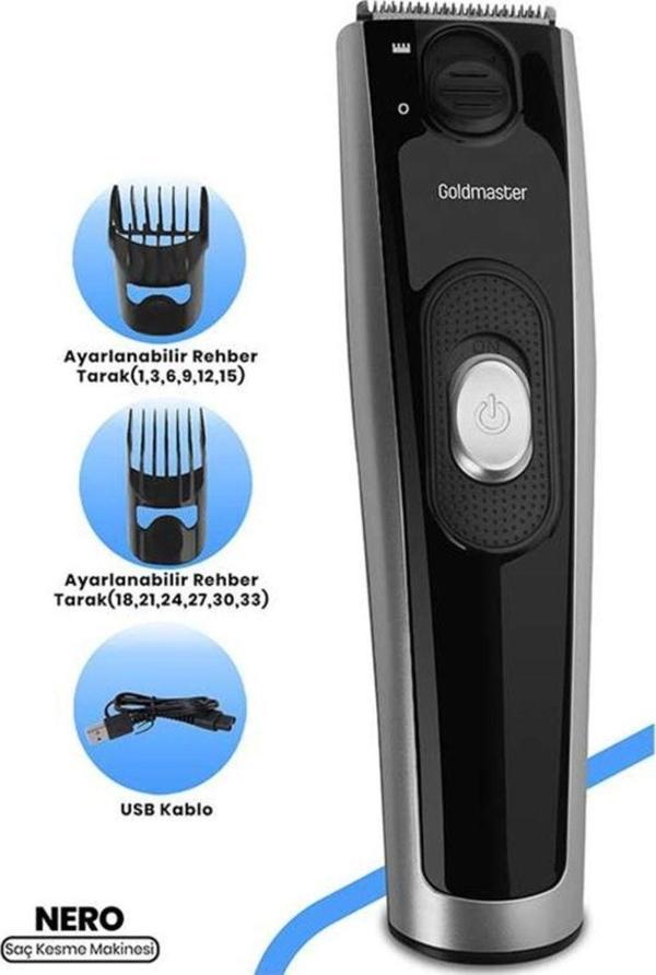 Goldmaster GM-8114 Saç Kesme Makinesi - Image 1