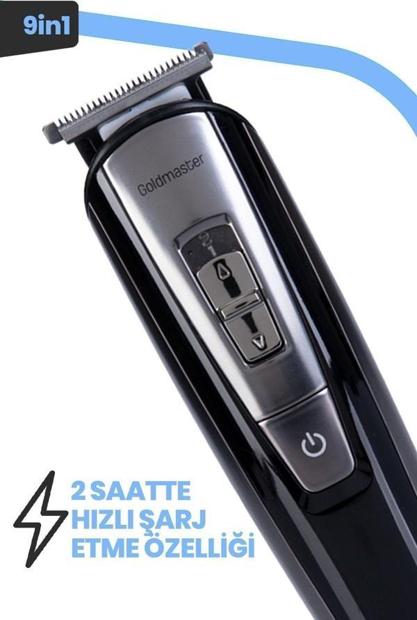 Goldmaster GM-8110 Venge 9 In 1 Erkek Bakım Seti - Image 1