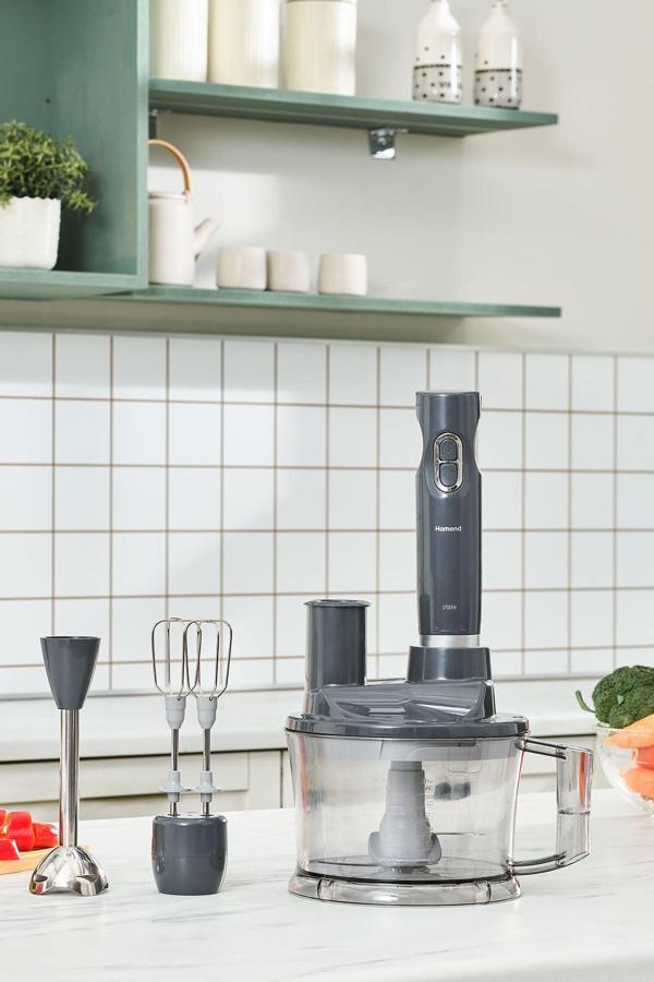 Homend Functionall 2843H Mutfak Robotu Antrasit - Image 1
