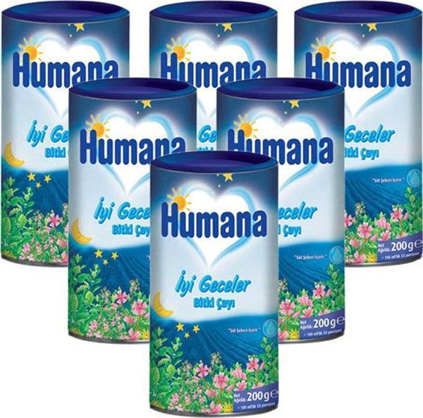 Humana İyi Geceler Bitki Çayı 200 gr X 6 Adet - Image 1