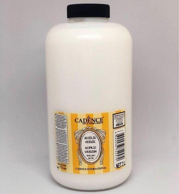 Cadence Su Bazlı Vernik Yarımat 2000Ml - Image 1