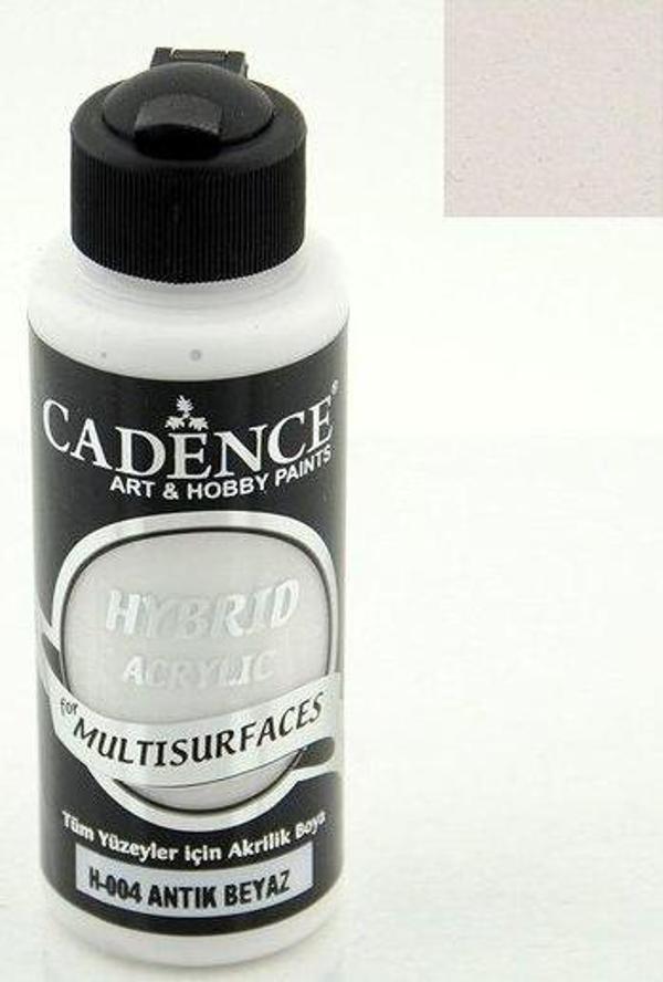 Cadence Hybrid Akrilik Multisurfaces H-004 Antik Beyaz 120Ml - Image 1