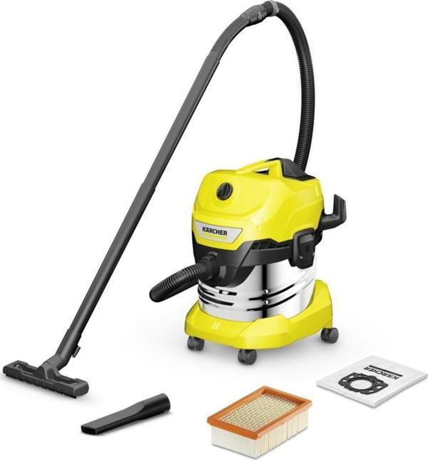 Karcher 16282500- Wd 4 S V-20/5/22 Islak Kuru Elektrikli Süpürge - Image 1