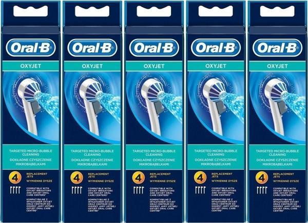 Oral-B Diş Fırçası Yedek Başlığı Oxyget Ağız Duşu 20 Adet (5pk*4) - Image 1