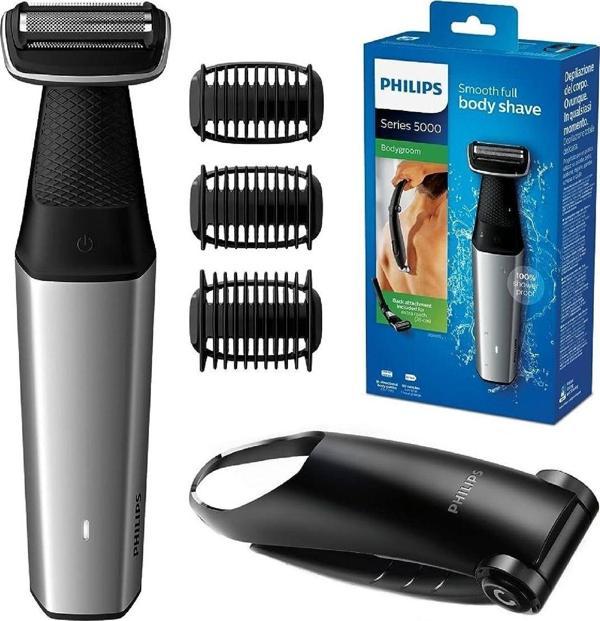Philips Bodygroom Şarjlı Kablosuz Duşta Kullanılabilir Vücut Bakım Seti Sırt İçin Ekstra Uzatma Aparatı - Image 1
