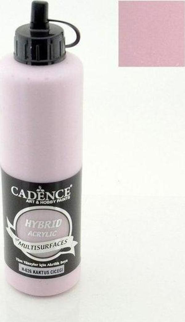 Cadence Hybrid Akrilik Multisurfaces H-026 Kaktus Çiçeği 500Ml - Image 1