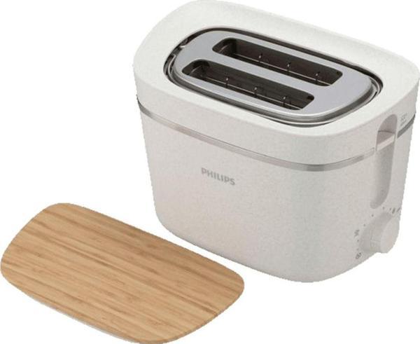 Philips Hd2640/10 Çevre Dostu Mutfak Serisi Ekmek Kızartma Makinesi Ipek Beyaz - Image 1