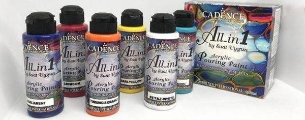 Cadence Pouring Effect Medium 6lı Set - Image 1