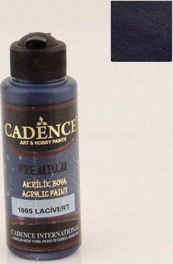 Cadence Premium Akrilik Boya 1005 Lacivert 120Ml - Image 1