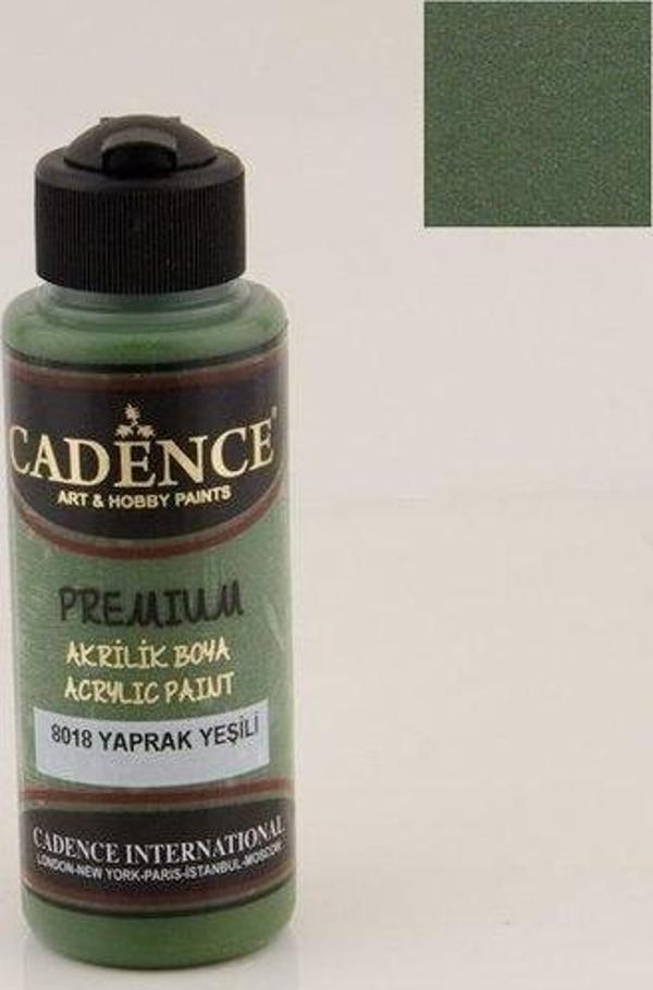 Cadence Premium Akrilik Boya 8018 Yaprak Yeşili 120Ml - Image 1