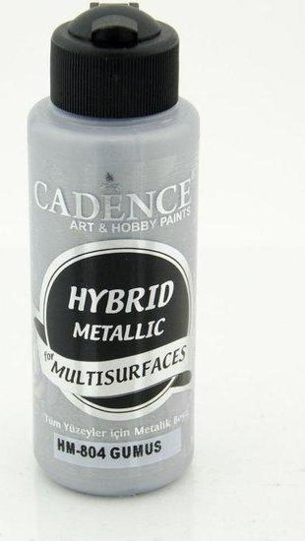 Cadence Hybrid Metalik Multisurfaces Hm-804 Gümüş 120Ml - Image 1