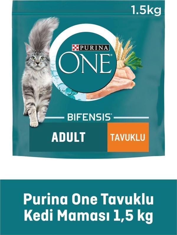 Purina One Tavuklu Yetişkin Kuru Kedi Maması 1,5 kg - Image 1