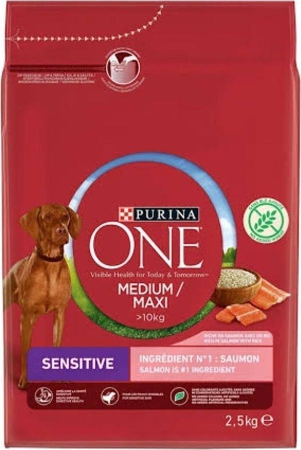 Purina One One Yavru Köpekler Için Somonlu Mama 2.5 Kg - Image 1
