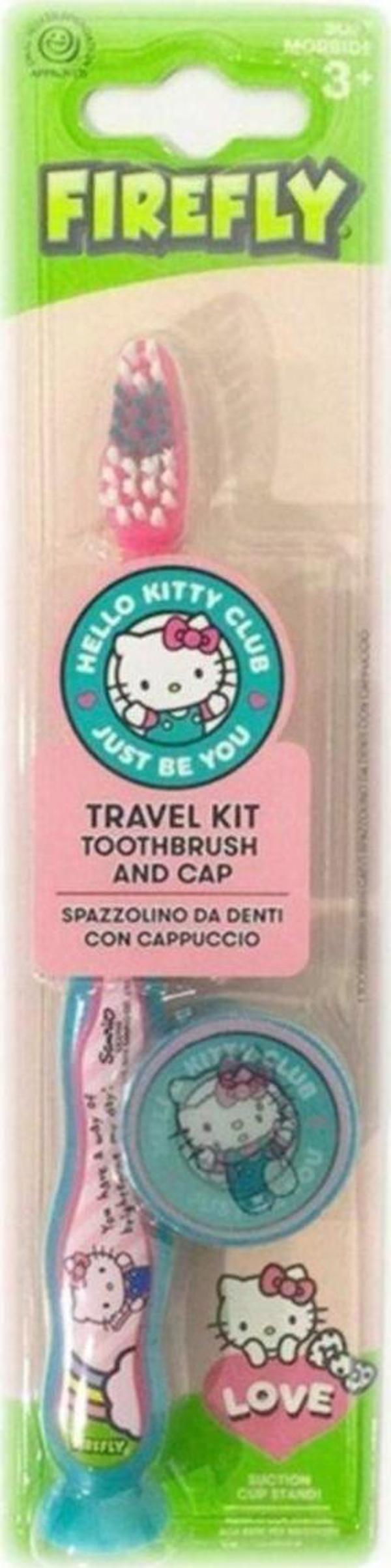 Rocs Firefly Hello Kitty Kapaklı Diş Fırçası 3+ Yaş - Image 1