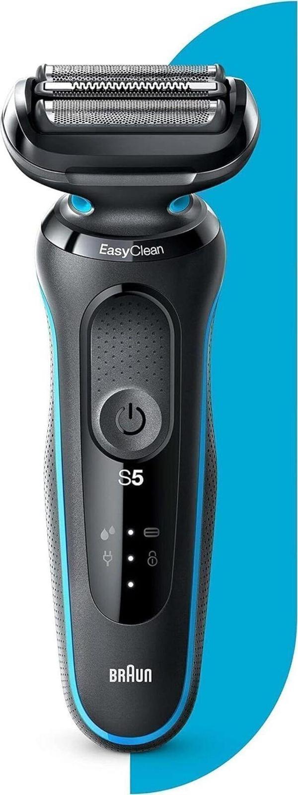 Store Max 81692835 Seri 5 M1000s Kablosuz Tıraş Makinesı, EasyClean Teknoloji, EasyClick Islak&Kuru, Şarj - Image 1
