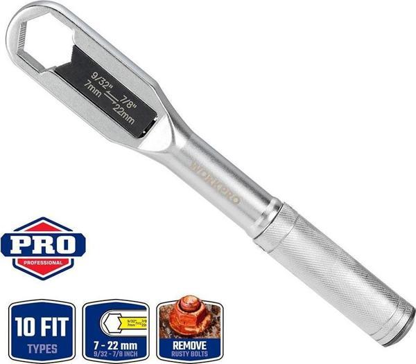 WORKPRO WP272015 7/22mm CR-V Üniversal Ayarlanabilir Anahtar - Image 1