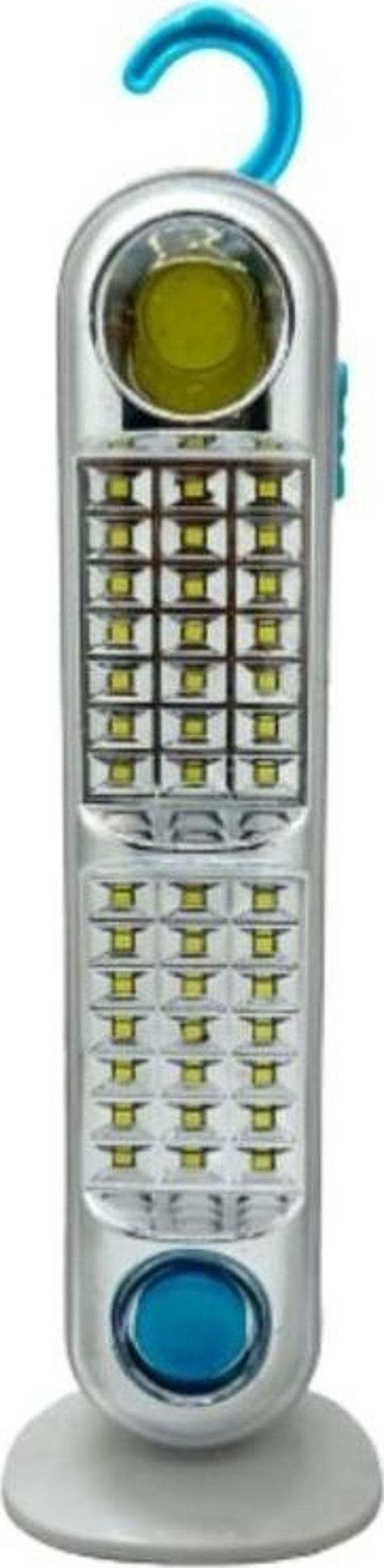 42 Ledli + Fener Solar Güneş Panelli Ultra Güçlü Ledli Şarjlı Işıldak V-005 - Image 1